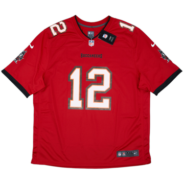 2020-22 Tampa Bay Buccaneers Brady #12 Nike Game Home Jersey (XXL)