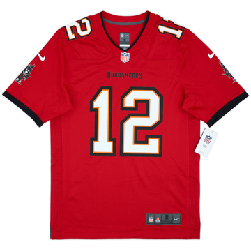 2020-22 Tampa Bay Buccaneers Brady #12 Nike Game Home Jersey (S)