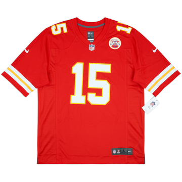 2017-25 Kansas City Chiefs Mahomes #15 Nike Game Home Jersey (L)