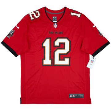 2020-22 Tampa Bay Buccaneers Brady #12 Nike Game Home Jersey (L)