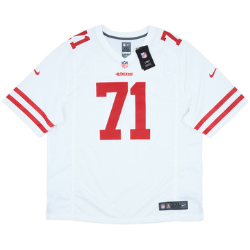 2020-25 San Francisco 49ers Williams #71 Nike Game Away Jersey (XXL)