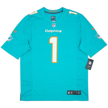 2020-25 Miami Dolphins Tagovailoa #1 Nike Game Home Jersey (L)