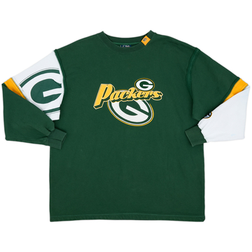 2005 Green Bay Packers No Huddle Sweat Top - 6/10 - (XXL)