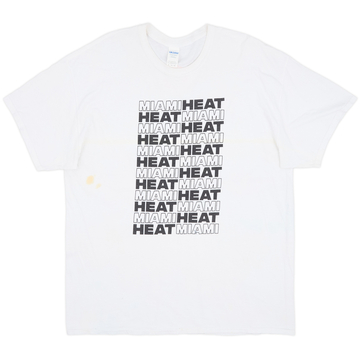 2010-11 Miami Heat Graphic Tee - 5/10 - (XL)