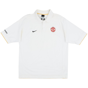 2006-07 Manchester United Nike Polo Shirt - 8/10 - (XL)