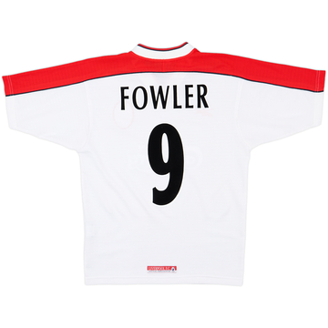1998-99 Liverpool Away Shirt Fowler #9 - 8/10 - (S)
