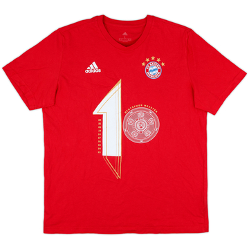 2021-22 Bayern Munich adidas Cotton Tee - 9/10 - (L)