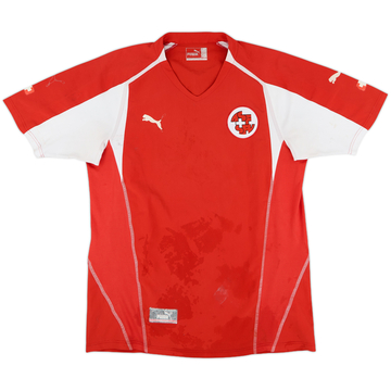 2004-06 Switzerland Home Shirt - 3/10 - (L)