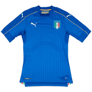 2016-17 Italy Player Issue Home Shirt - 9/10 - (L)