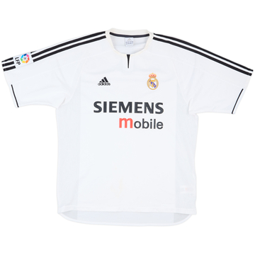 2003-04 Real Madrid Home Shirt - 5/10 - (L)