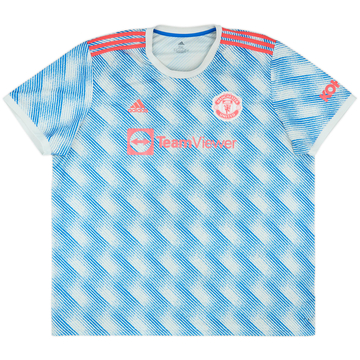 2021-22 Manchester United Away Shirt - 5/10 - (3XL)
