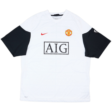 2009-10 Manchester United Nike Training Shirt - 8/10 - (XL)