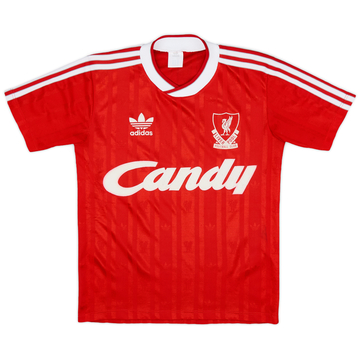 1988-89 Liverpool Home Shirt - 9/10 - (S)