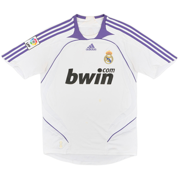 2007-08 Real Madrid Home Shirt - 6/10 - (S)