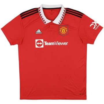 2022-23 Manchester United Home Shirt - 5/10 - (XL)