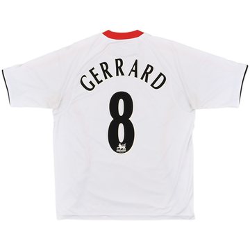 2005-06 Liverpool Away Shirt Gerrard #8 - 5/10 - (L)