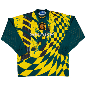 1994-96 Manchester United GK Shirt - 7/10 - (XL)