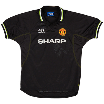 1998-99 Manchester United Third Shirt - 6/10 - (L.Boys)