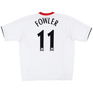 2005-06 Liverpool Away Shirt Fowler #11 - 7/10 - (XL)