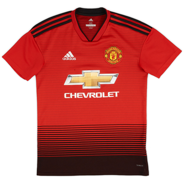 2018-19 Manchester United Home Shirt - 6/10 - (XS)