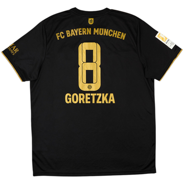 2021-22 Bayern Munich Away Shirt Goretzka #8 - 9/10 - (XL)