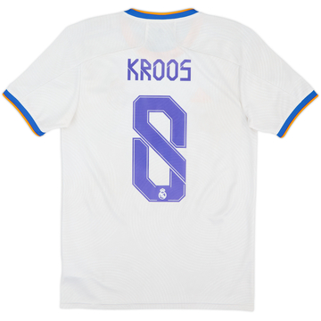 2021-22 Real Madrid Home Shirt Kroos #8 - 7/10 - (S)