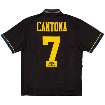1993-95 Manchester United Camiseta de visitante Cantona #7 - 8/10 - (M)