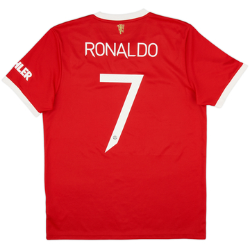 2021-22 Manchester United Camiseta Local Ronaldo #7 - 7/10 - (L)
