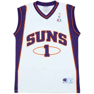 2002-10 Phoenix Suns Stoudemire #1 Champion Home Jersey - 9/10 - (S)