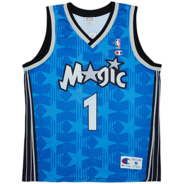 2000-03 Orlando Magic McGrady #1 Champion Away Jersey - 3/10 - (M)