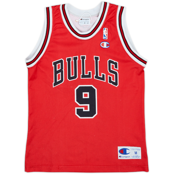 2004-10 Chicago Bulls Deng #9 Champion Away Jersey - 7/10 - (M.Boys)