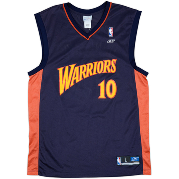 2002-03 Golden State Warriors Dunleavy #10 Reebok Away Jersey - 9/10 - (L)