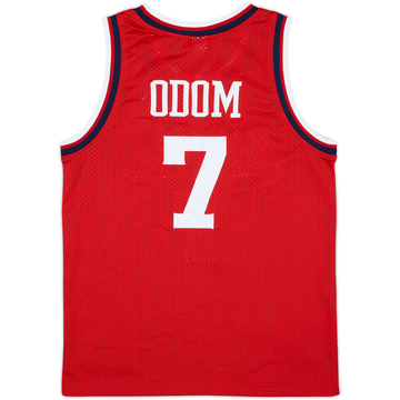 1983-84 San Diego Clippers Odom #7 Nike Rewind Swingman Jersey - 7/10 - (M.Boys)