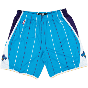 2010-13 New Orleans Hornets adidas Authentic Away Shorts - 9/10 - (XXL)