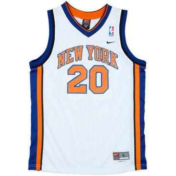 Camiseta de local Nike Swingman del New York Knicks 2000-01 Houston #20 - 8/10 - (L.Niños)