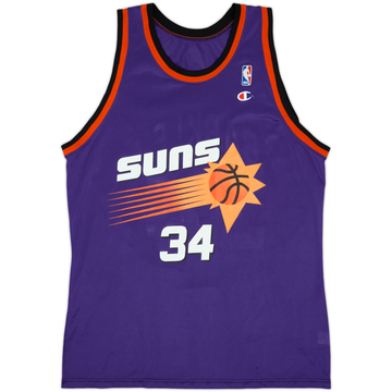 1992-95 Phoenix Suns Barkley #34 Camiseta de visitante Champion - 7/10 - (L)