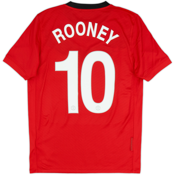 2009-10 Manchester United Home Shirt Rooney #10 - 6/10 - (S)