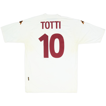 Camiseta de visitante del Roma 2000-01 Totti #10 - 4/10 - (XXL)