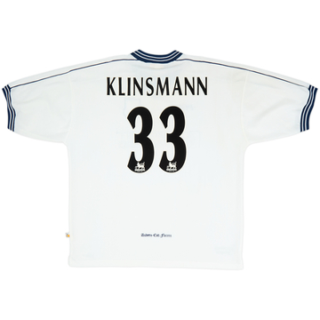 1997-99 Tottenham Home Shirt Klinsmann #33 - 8/10 - (XXL)