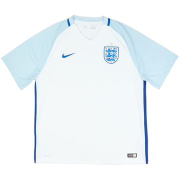 2016-17 England Home Shirt - 5/10 - (XL)