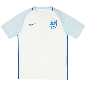2016-17 England Home Shirt - 4/10 - (M)