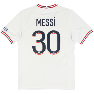 2021-22 Paris Saint-Germain Fourth Shirt Messi #30 - 6/10 - (M)