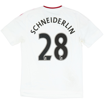 2015-16 Manchester United Away Shirt Schneiderlin #28 - 5/10 - (M)