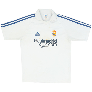 2001 Real Madrid Home Shirt - 4/10 - (S)