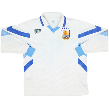 1998-99 Uruguay Away L/S Shirt - 5/10 - (L)
