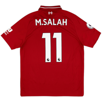 2018-19 Liverpool Home Shirt M.Salah #11 - 6/10 - (S)