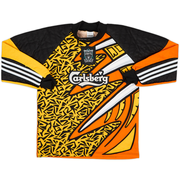1995-96 Liverpool GK Shirt - 9/10 - (L.Boys)