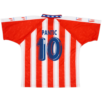 1994-95 Atletico Madrid Home Shirt Pantic #10 - 9/10 - (XL)