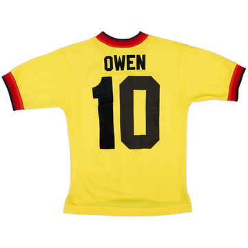 1997-99 Liverpool Away Shirt Owen #10 - 5/10 - (M.Boys)