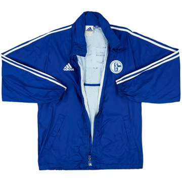 2001-02 Schalke adidas Hooded Rain Jacket - 4/10 - (S)
